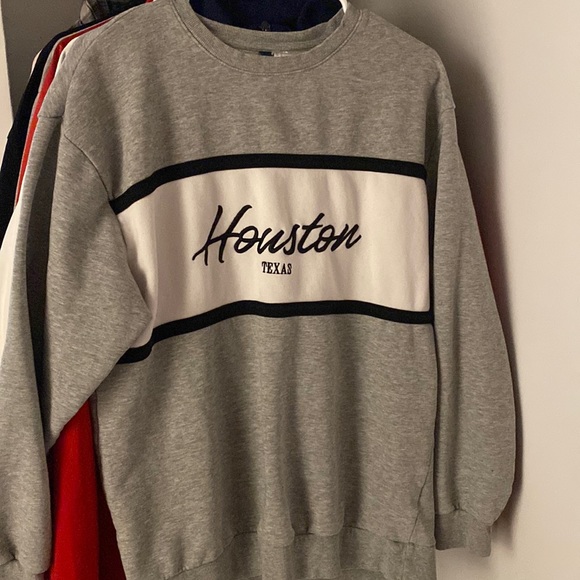 Houston Texas Crew Neck - Picture 1 of 1